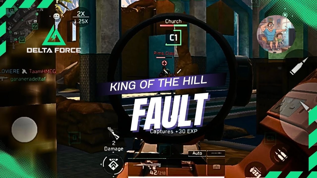 Delta Force Mobile - King Of The Hill Fault arena with NOX