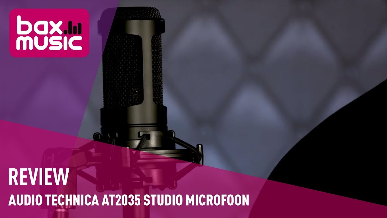 Audio Technica AT2035 Studiomicrofoon Review | Bax Music