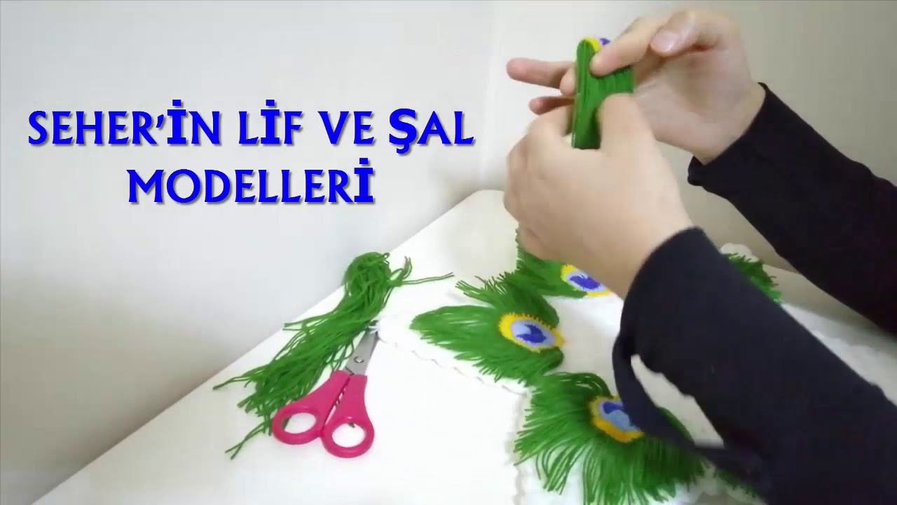 TAVUS KUŞU LİF MODELİ