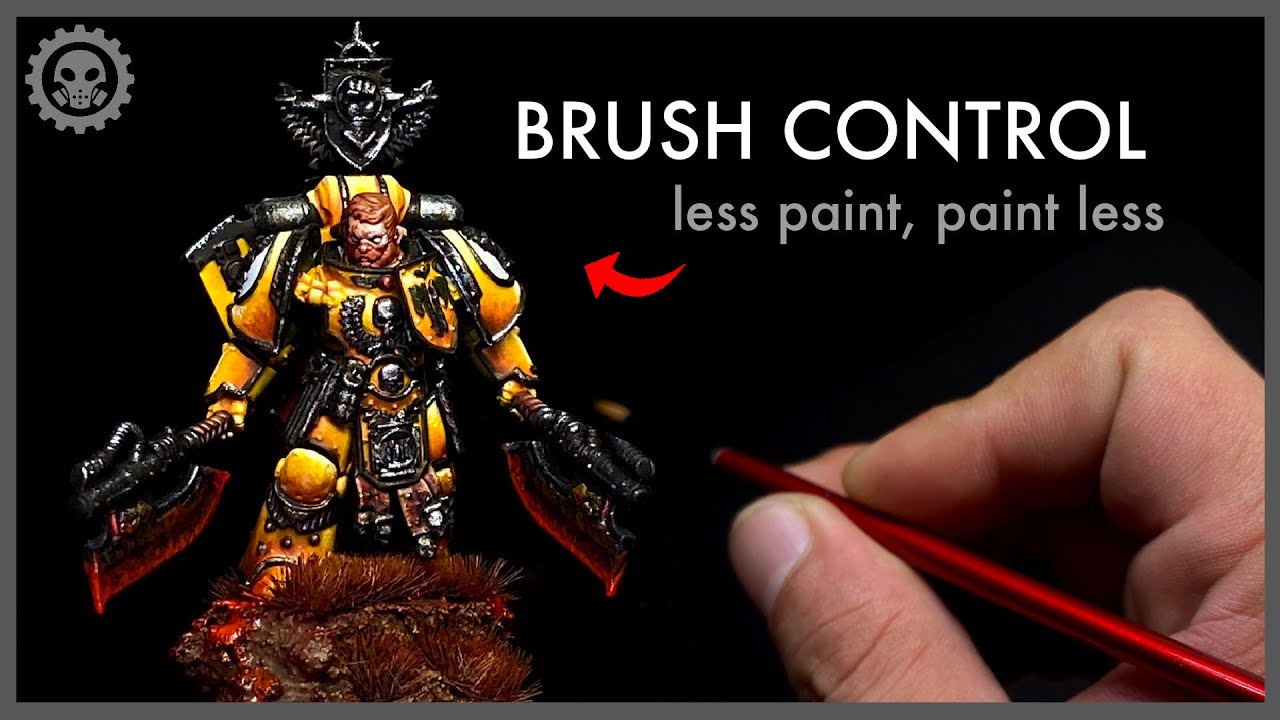 Miniature Painting BRUSH Control? Painting Fafnir Rann