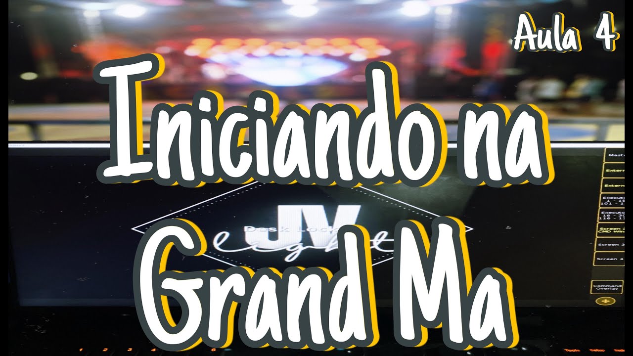 INICIANDO NA GRAND MA ( CRIANDO MEU GRID NO 3D ) AULA 4 - JV LUZ E LED