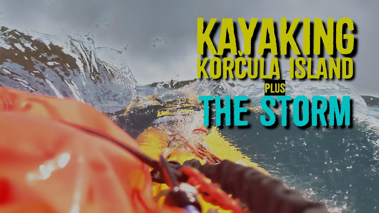 Kayaking KORČULA Island, CROATIA in DELSYK TUKTU, 2025 (HDR)
