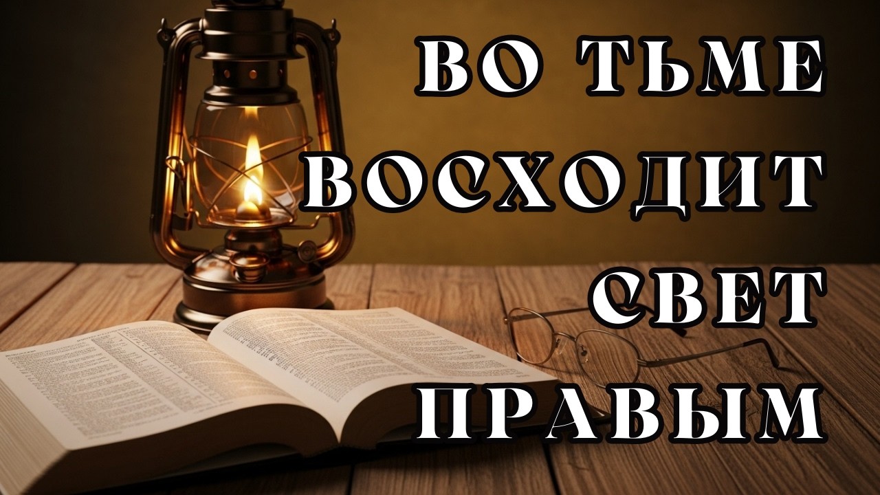 Во тьме восходит свет правым
