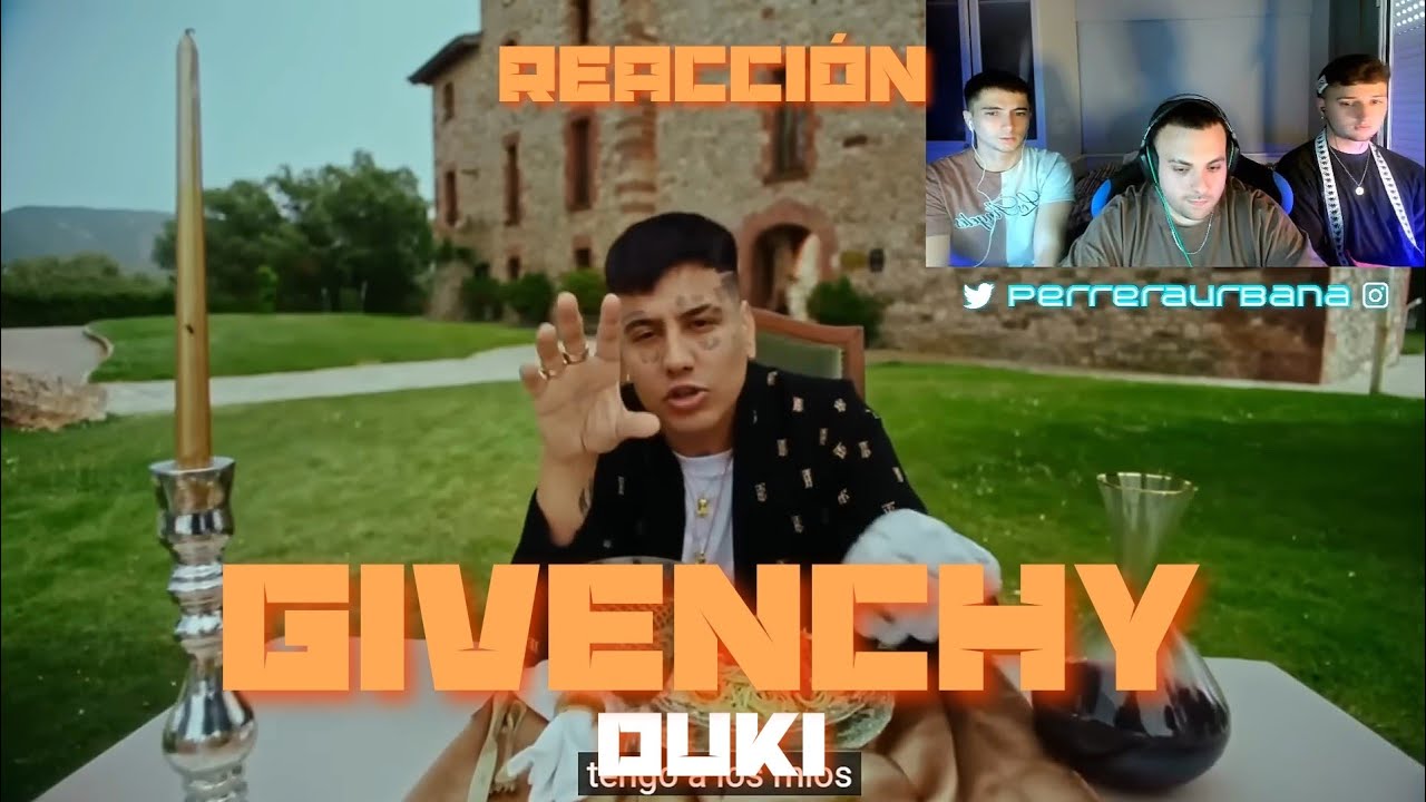 (REACCIÓN) DUKI - GIVENCHY (Video Oficial)