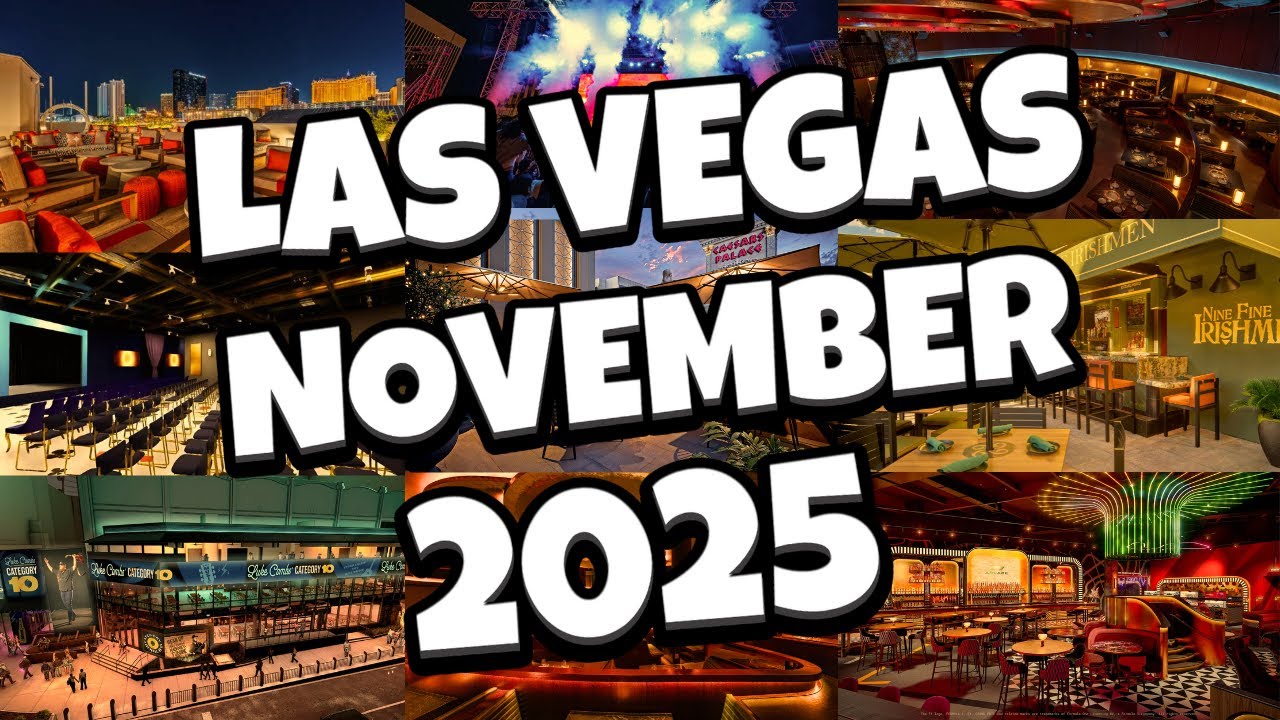 Что НОВОГО в Лас-Вегасе в НОЯБРЕ 2025 ГОДА! 🤩