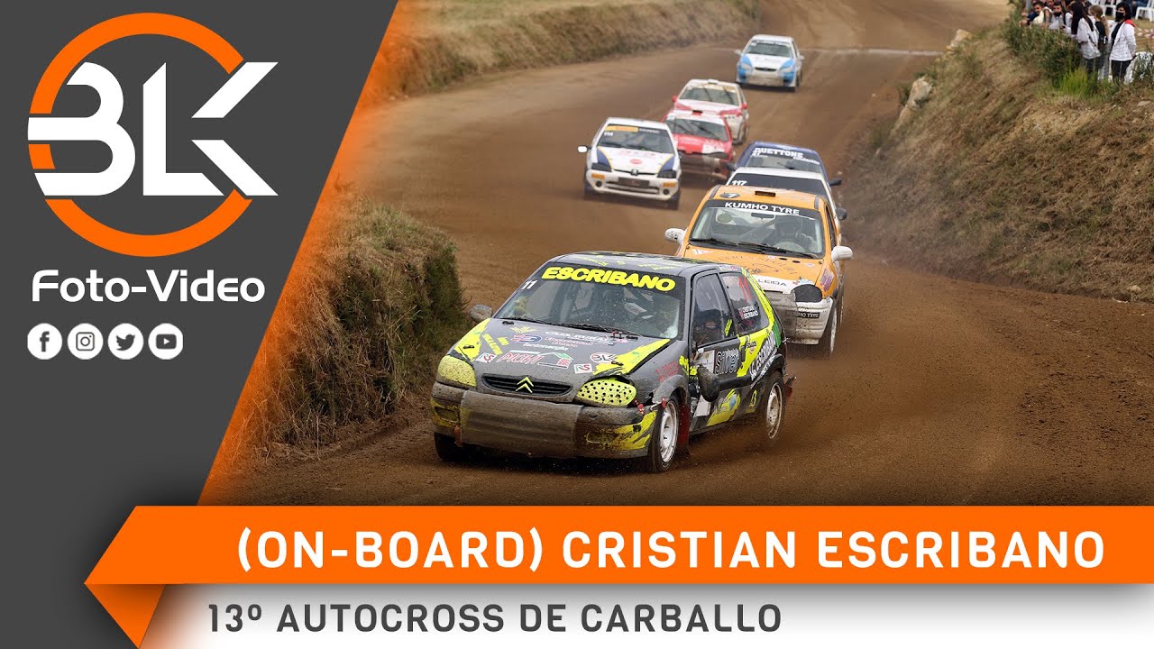 (ON-BOARD) Cristian Escribano | 13º Autocross Carballo (Final Div.II)