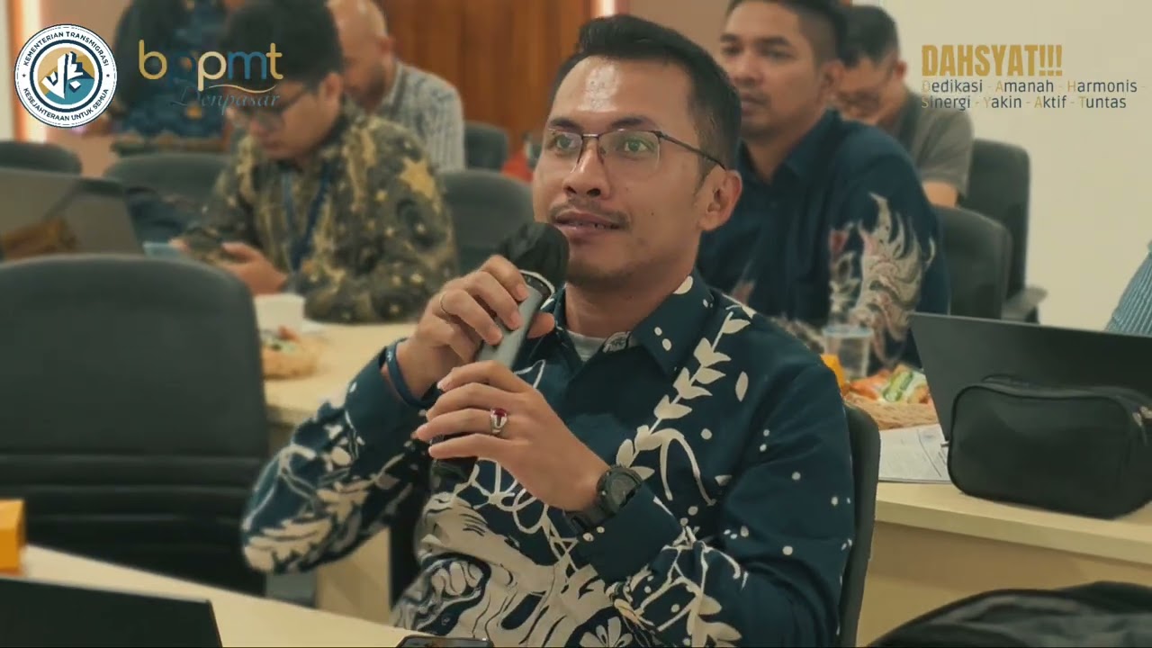 Pencanangan Zona Integritas (ZI) Menuju Wilayah Bebas dari Korupsi (WBK) di BPPMT Denpasar