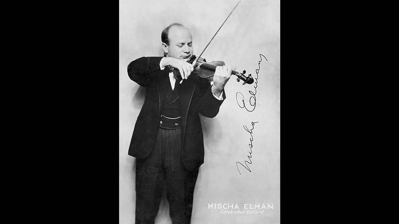 Mischa Elman (violin) - Serenade in G major, Op. 30, No. 2 (Arensky, trans. Elman) (1926)