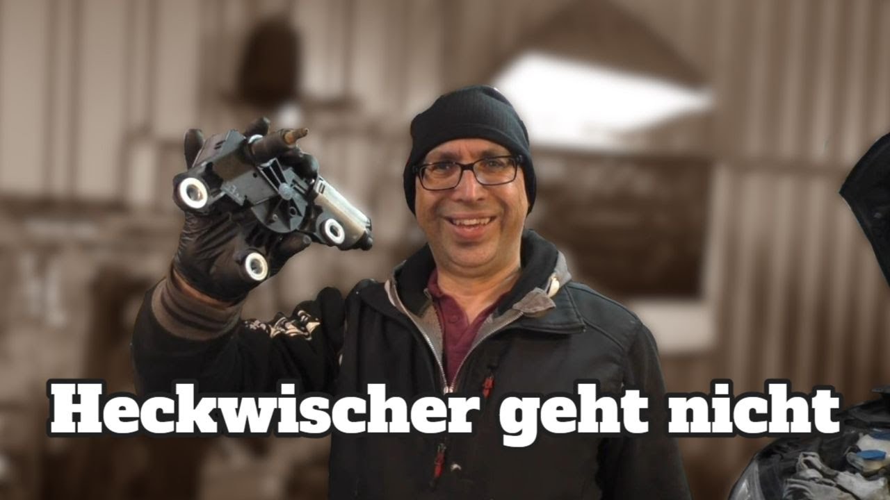 Heckwischer geht nicht - Wischermotor defekt Audi A3 8P