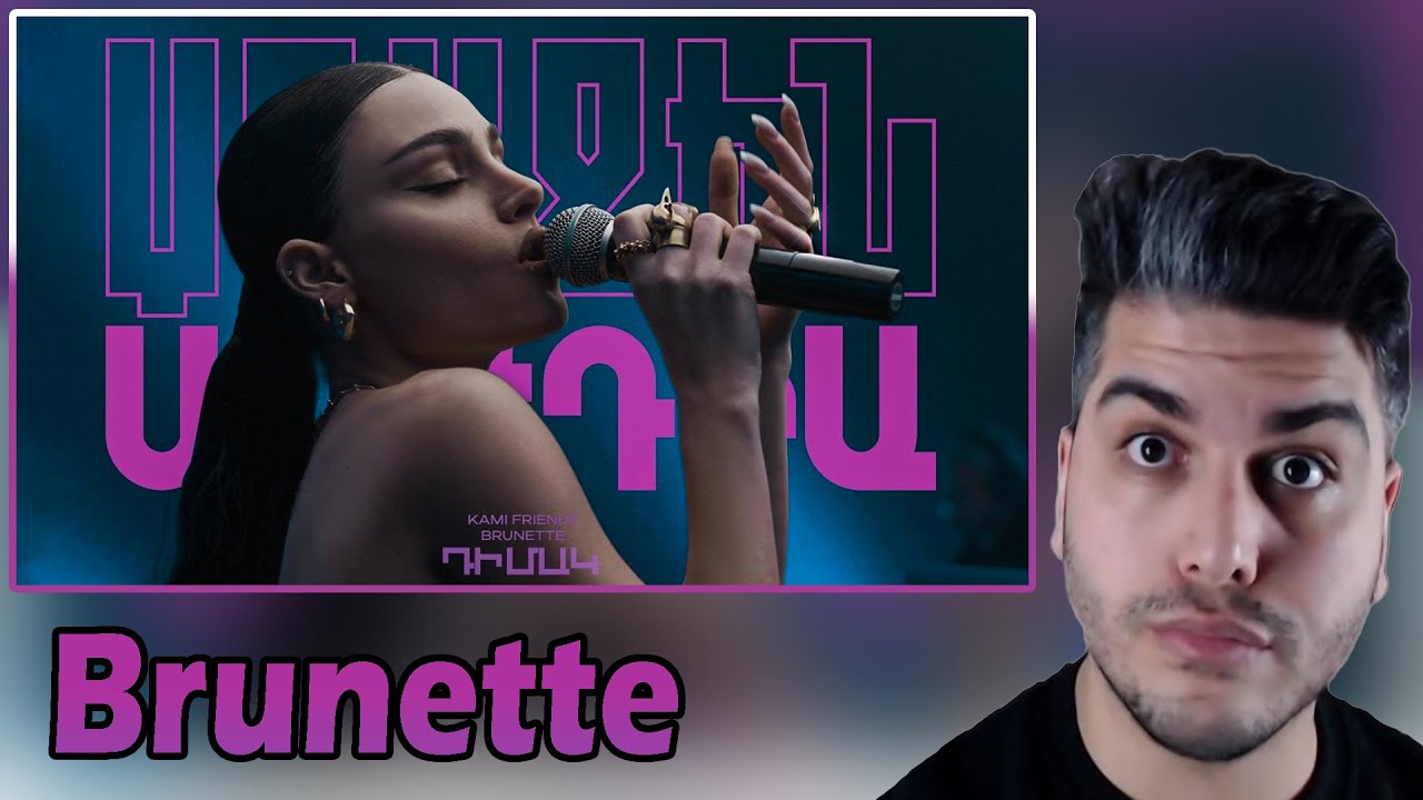 [ENG SUB] Առաջին ստուդիա․ Brunette - Դիմակ REACTION | TEPKİ