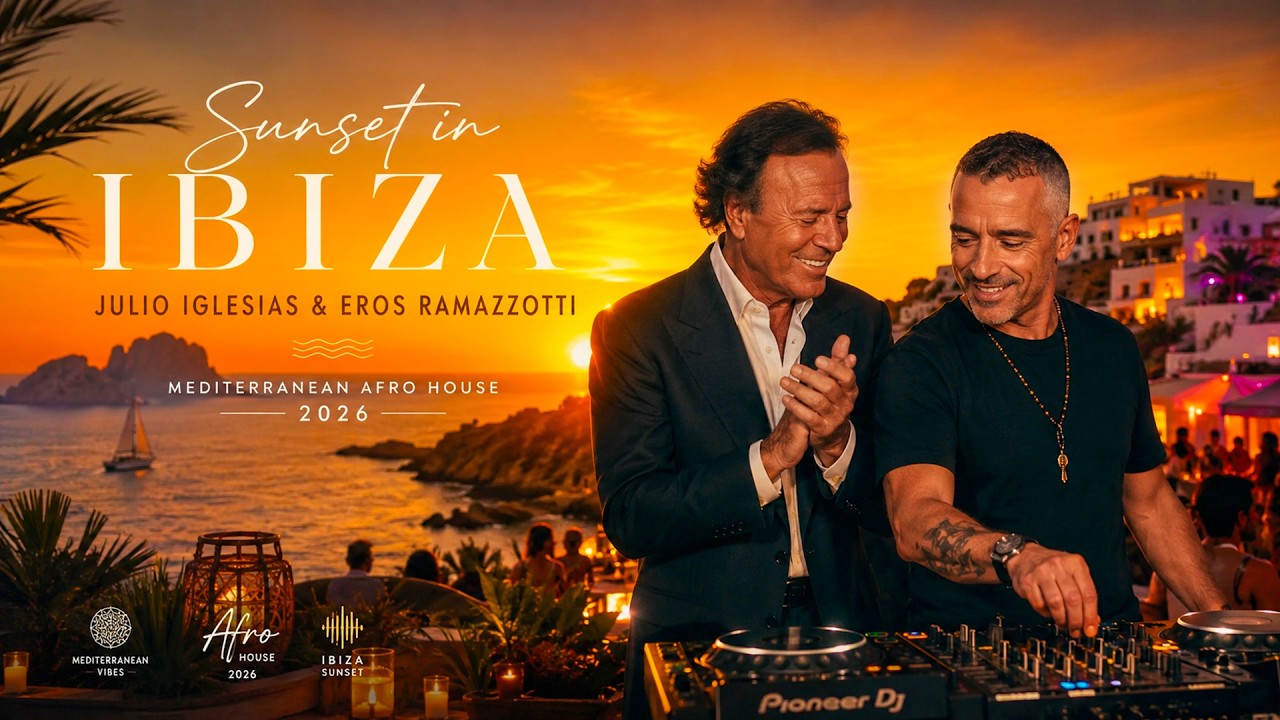 Sunset in Ibiza: Julio Iglesias & Eros Ramazzotti 🌊 Mediterranean Afro House 2026