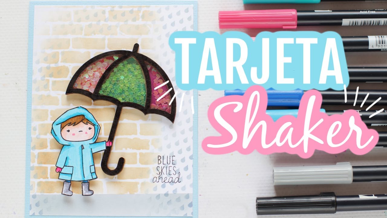 Cómo hacer una tarjeta con elemento shaker