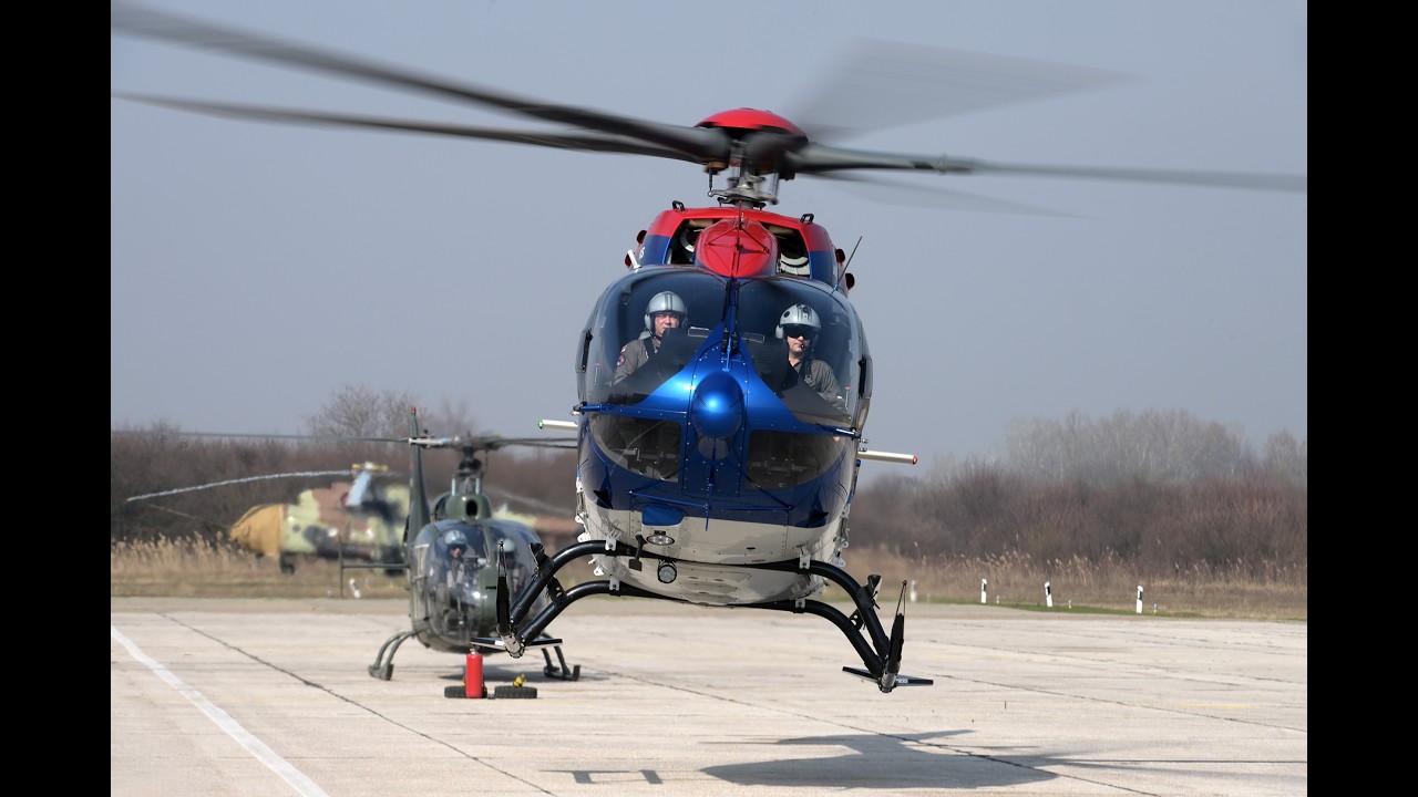 Letačka obuka pilota helikoptera Vojske Srbije