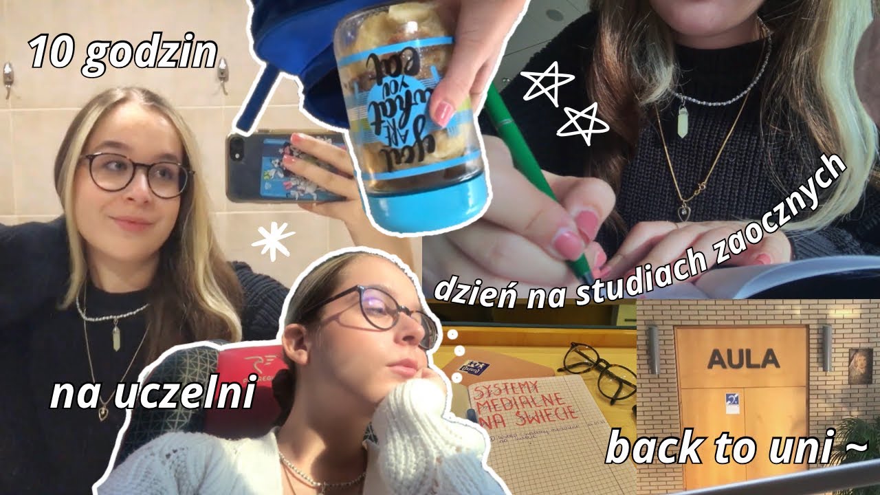 DZIEŃ NA UCZELNI 🤓 | studia zaoczne w Poznaniu, nowe zeszyty, pierwszy dzień studentki II roku 📚