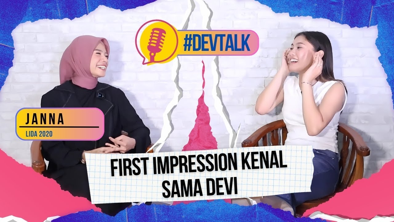 FIRST IMPRESSION JANNA BERTEMU SRIDEVI | CHIT CHAT BERSAMA JANNA LIDA #devtalk #sridevida5