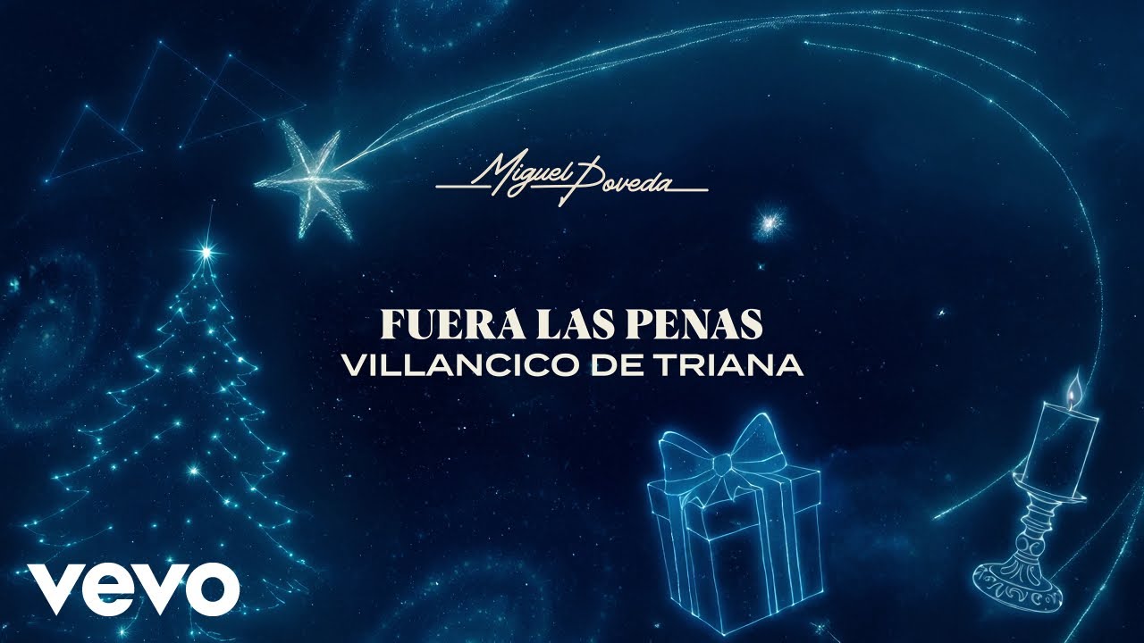 Miguel Poveda - FUERA LAS PENAS (Villancico De Triana / Visualizer)