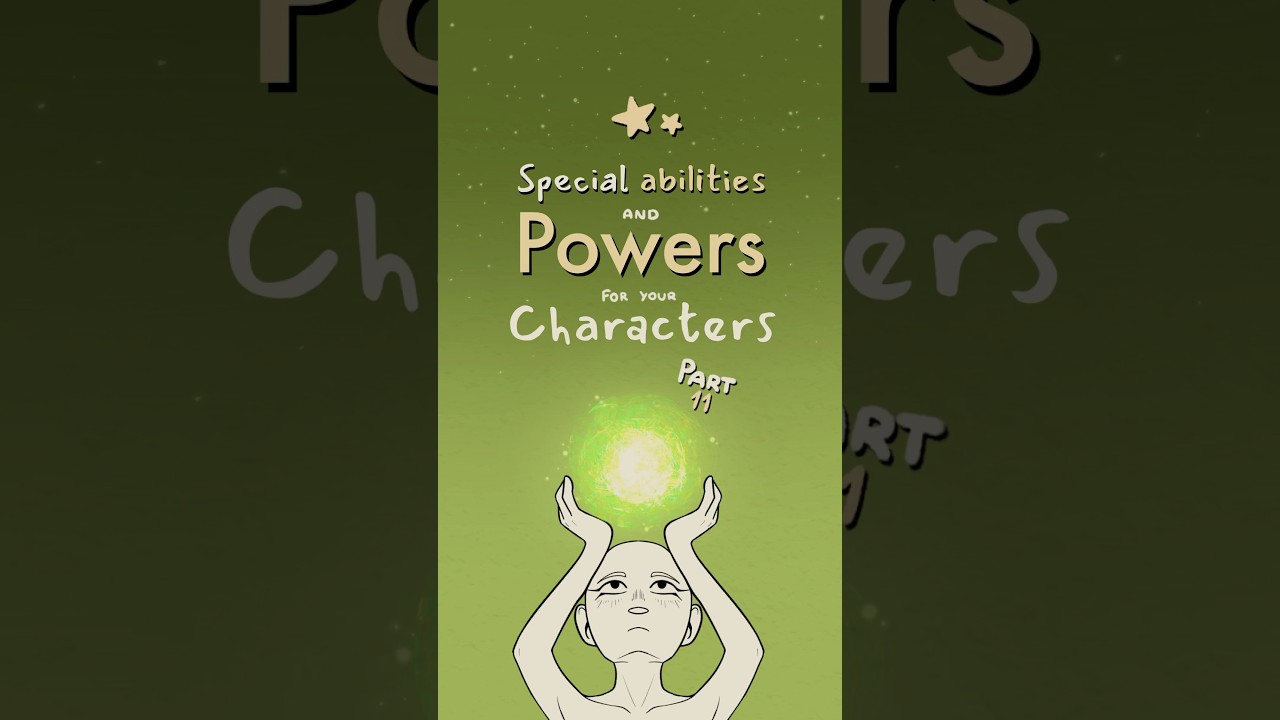special ability and power ideas for your characters, part 11 🍏#writing #oc #art #originalcharacter