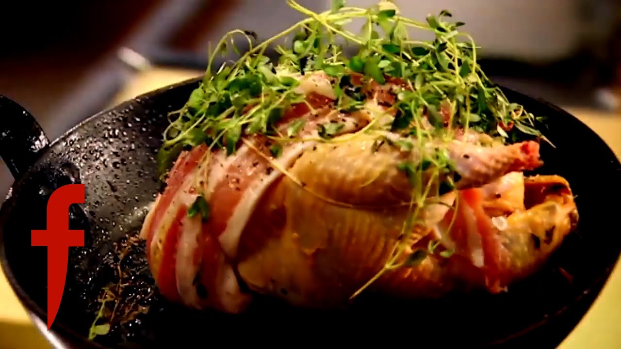 Roasted Pheasant With Devils On Horseback | The F Word