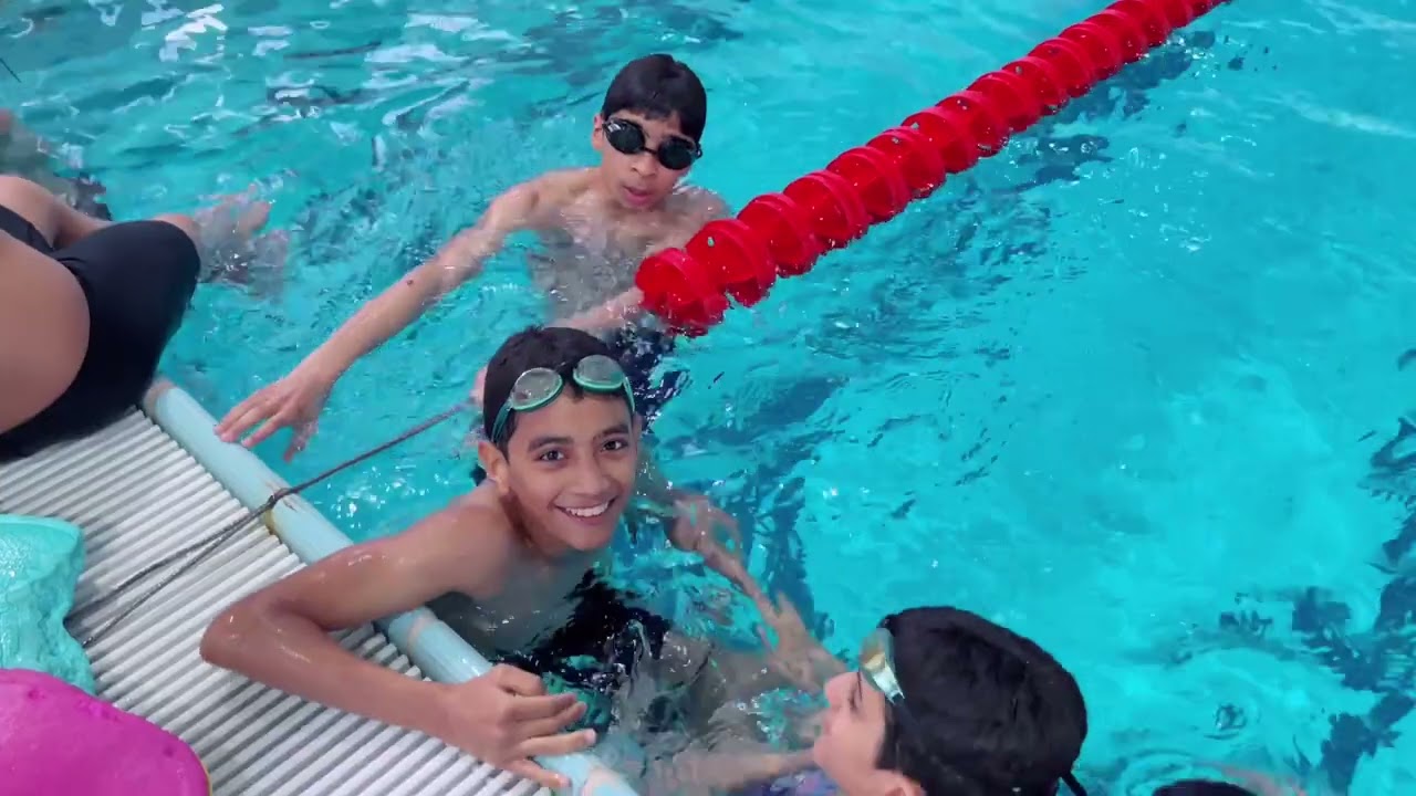 تمرين سباحين نادي الابتسام بإم الحمام 1443