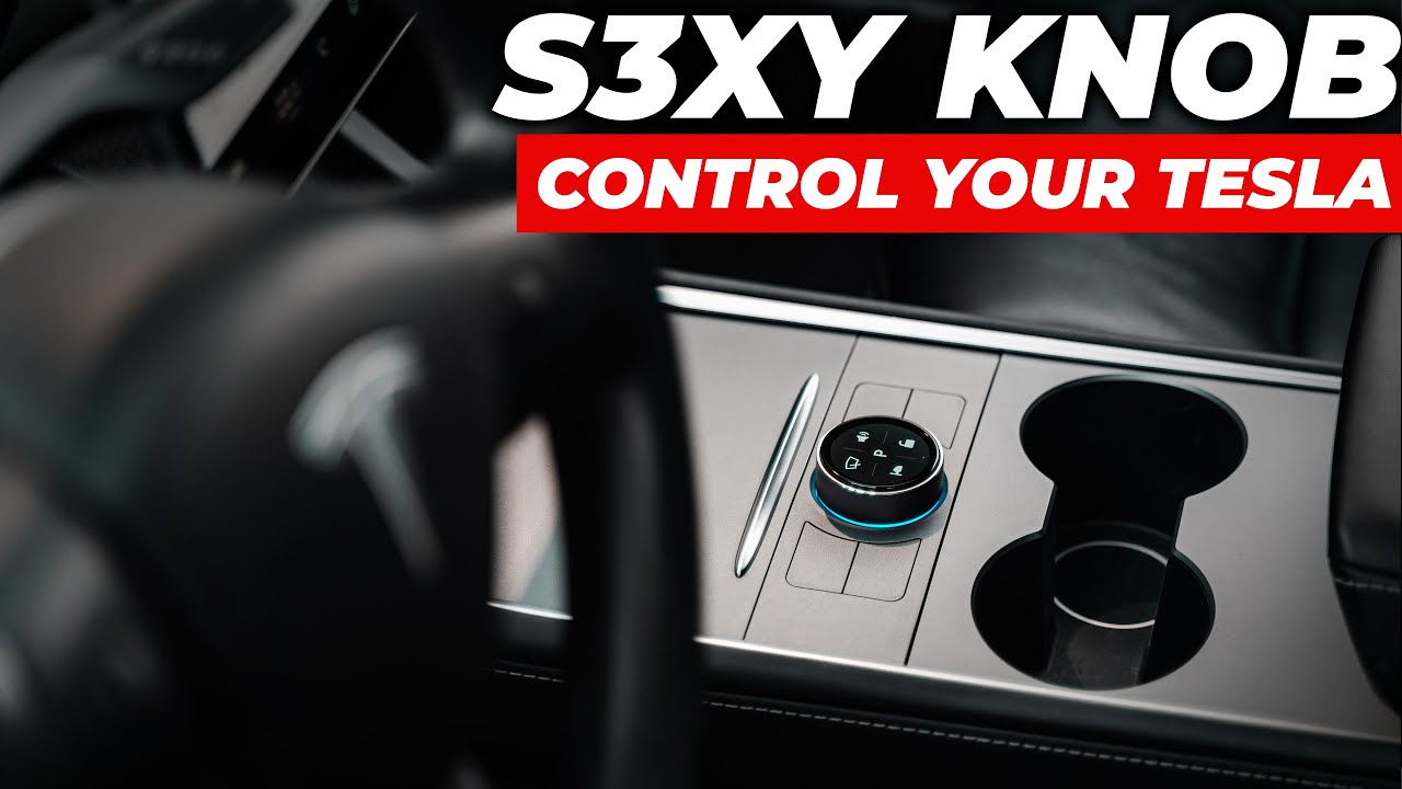 A NEW Way to Control Your Tesla | S3XY Knob by Enhance
