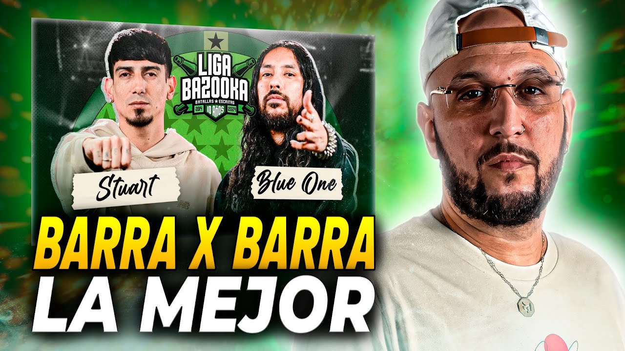 ✍️ DUELO DE ESCRITORES ✍️ | STUART VS BLUE ONE | #LIGABAZOOKA