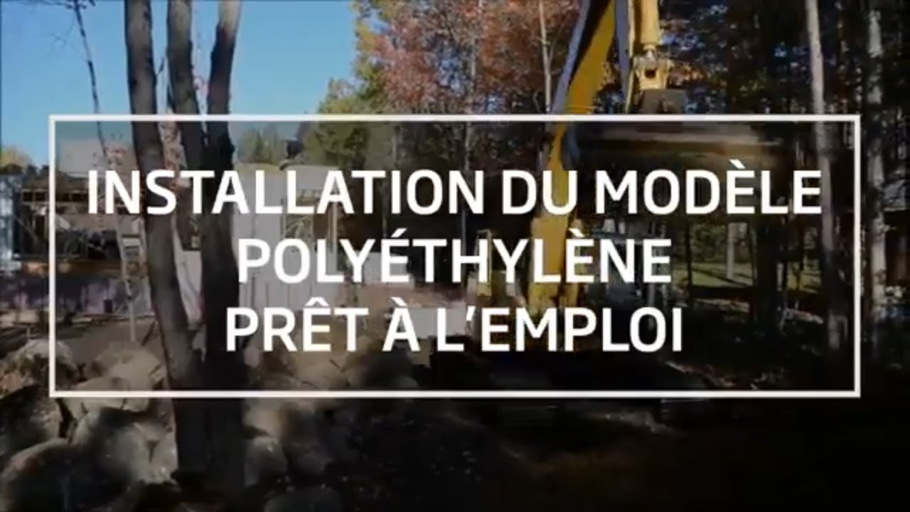 Biofiltre Ecoflo – Modèle en polyéthylène | Installation septique