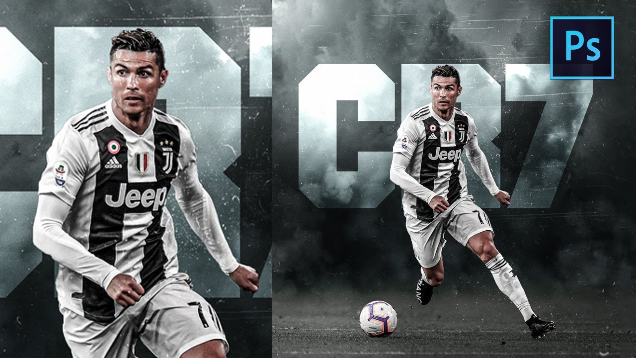 [ Photoshop Manipulation ] Professional Football Poster Design - SPORT EDITING TUTORIAL
