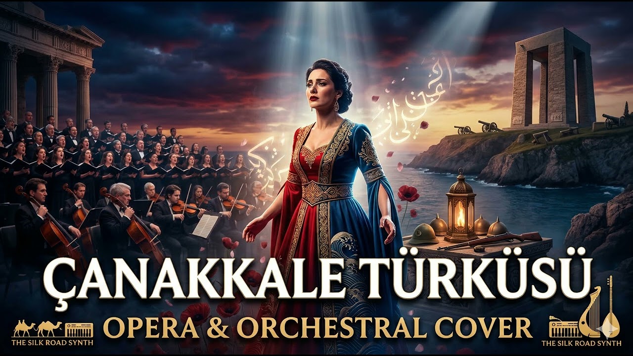 &Ccedil;anakkale T&uuml;rk&uuml;s&uuml; - Senfonik Opera Cover (AI)