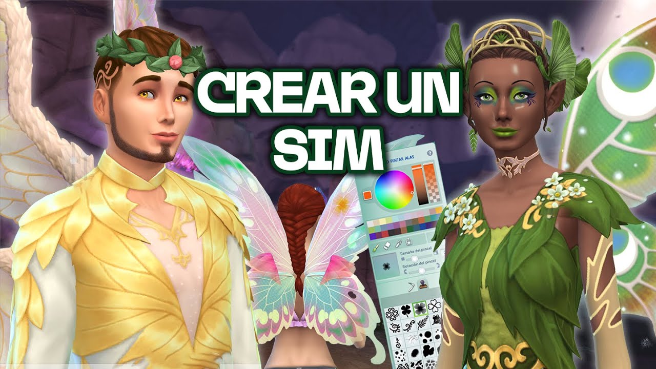 REVIEW: Los Sims 4 Naturaleza Encantada 🪴 MODO CREAR UN SIM!!!