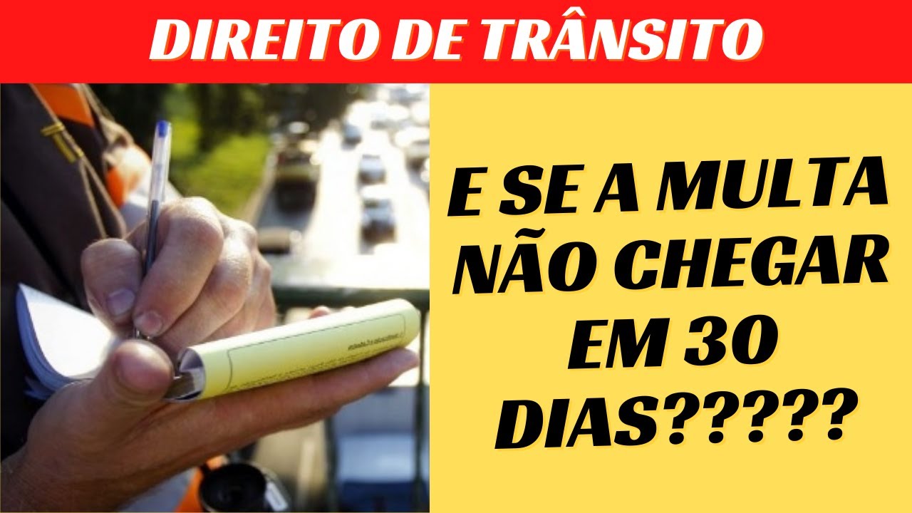 QUANTO TEMPO O DETRAN TEM PARA ME NOTIFICAR DA MULTA DE TRÂNSITO? Recurso de multa de trânsito