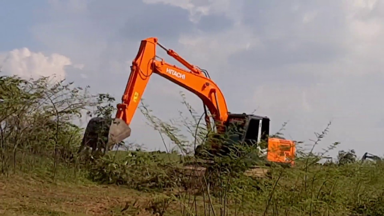 ยังเคลียริ่ง ต่อครับ hitachi zx200-3 ทำสีใหม่สวยจัด excavator EP.5489