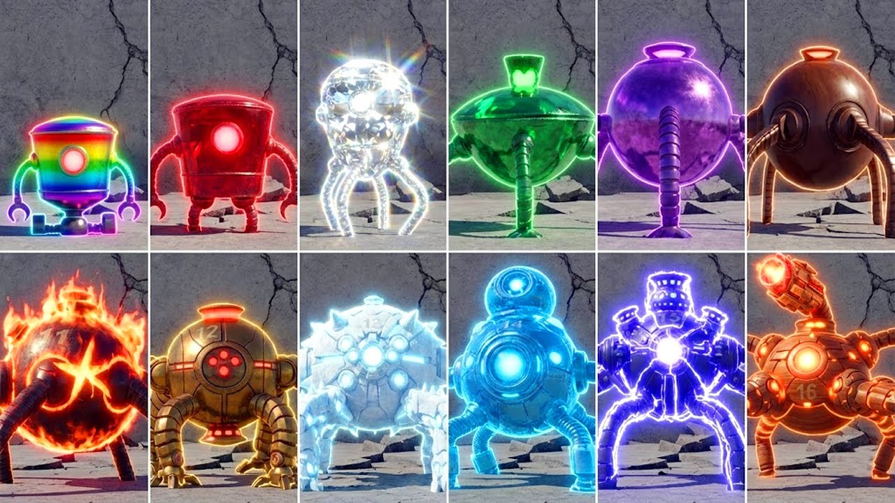 I Building Different Material Of Omnidroids Robot Army in Garry's Mod