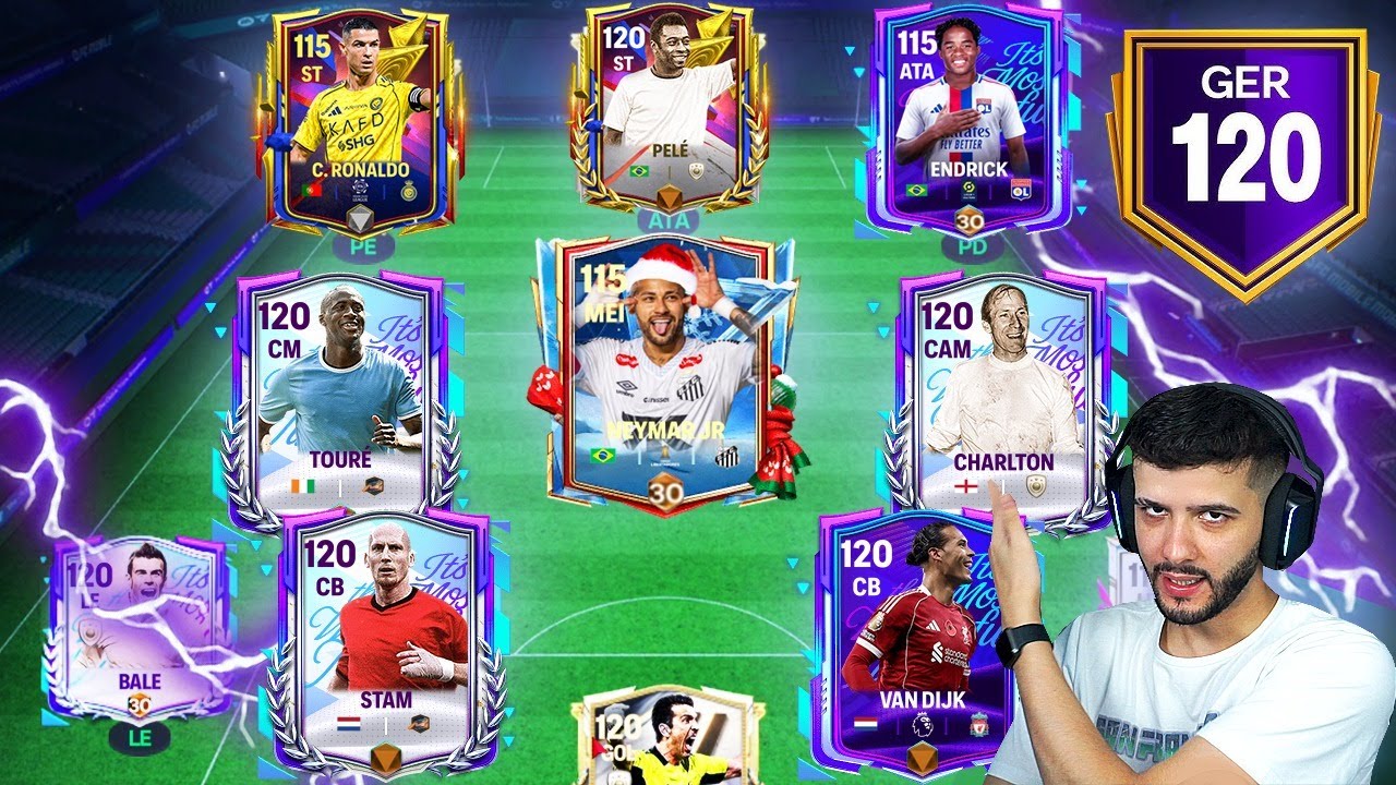 FINALMENTE MEU TIME 120 NO FC MOBILE ESTÁ PRONTO! 🤩