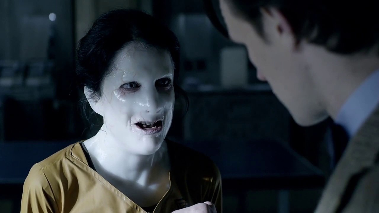 The Gangers Can't Keep Their Form | The Rebel Flesh | Doctor Who