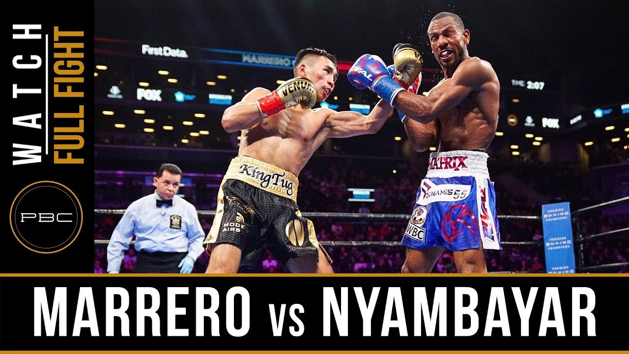 Марреро против Ньямбаяра. ПОЛНЫЙ БОЙ: 26 января 2019 г. &mdash; PBC на FOX