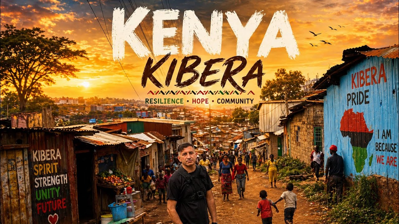 Inside Kibera: Life in Nairobi’s Slums 4k🇰🇪