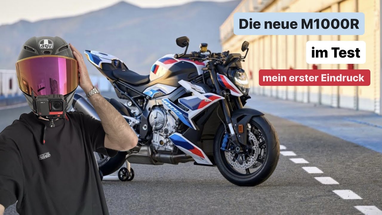 BMW M1000R. Erster Eindruck. Ich fahre sie ein.