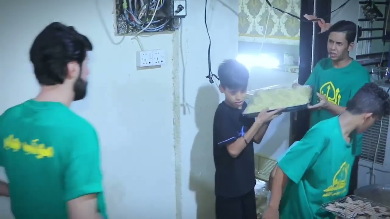 جانب من تغطية ايام الاربعين هيئة الامام موسى الكاظم ع موكب جابر