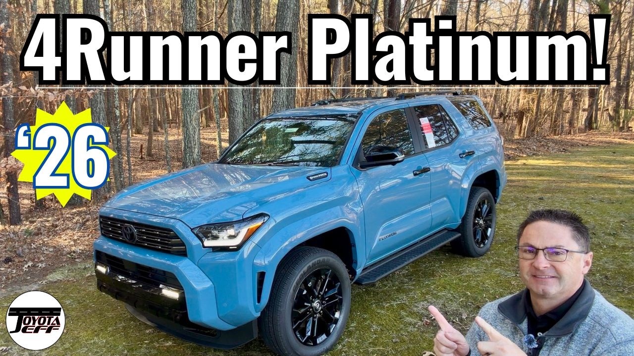 Первый обзор Toyota 4Runner Platinum 2026 года в условиях недостаточного освещения! Лучшая компле...