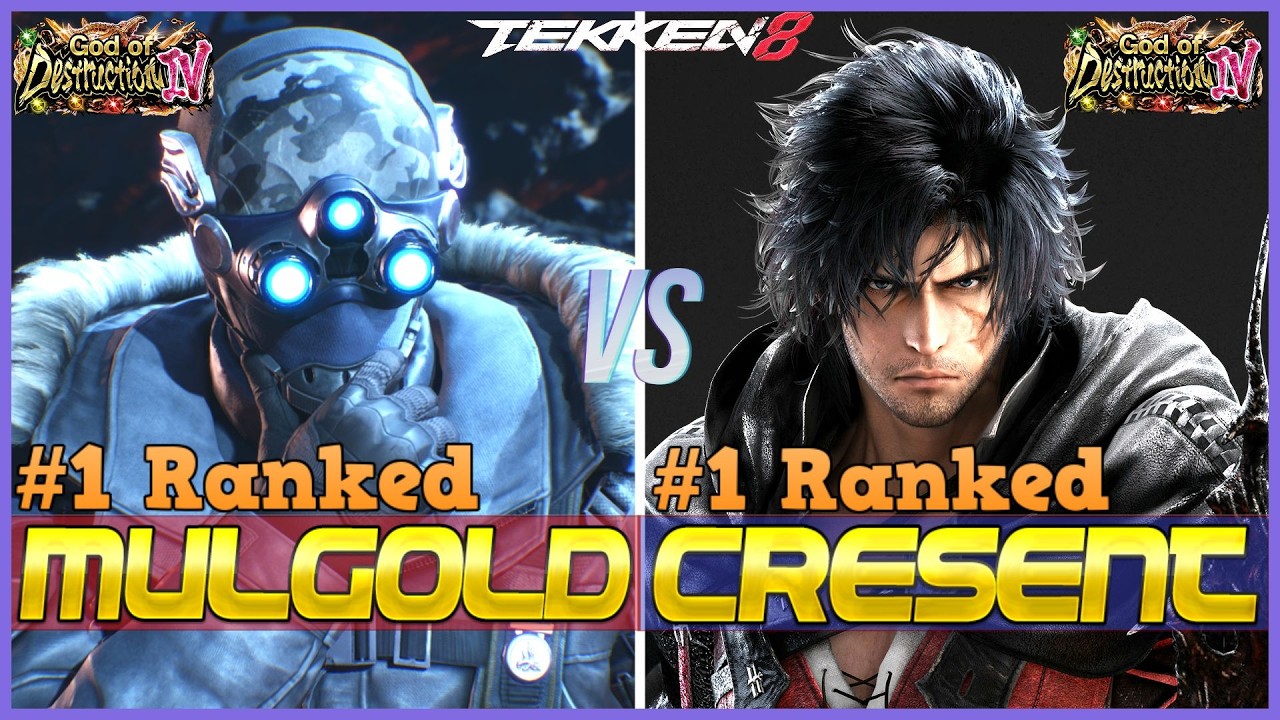 T8 ▰ MULGOLD (#1 Ranked Dragunov) vs CRESCENT (#1 Ranked Clive) ▰ Tekken 8 High Level Gameplay