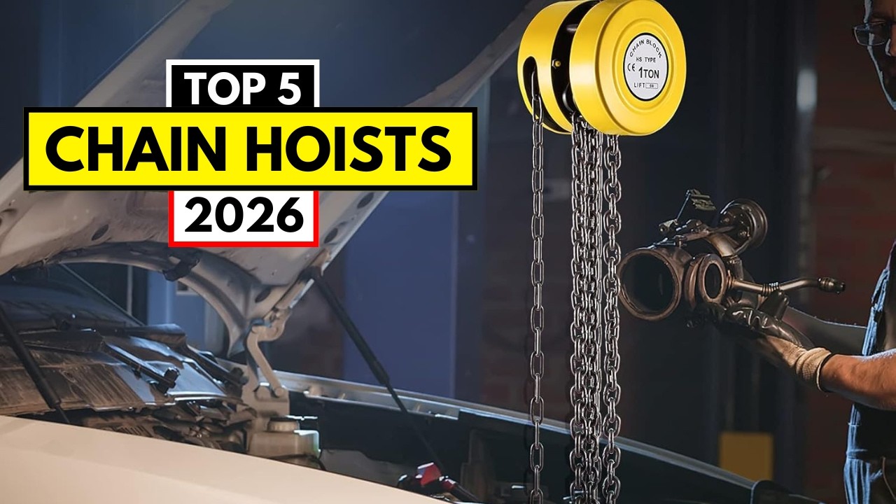 Топ-5 лучших цепных тали 2026 года | Топ-5 по грузоподъемности, безопасности и надежности