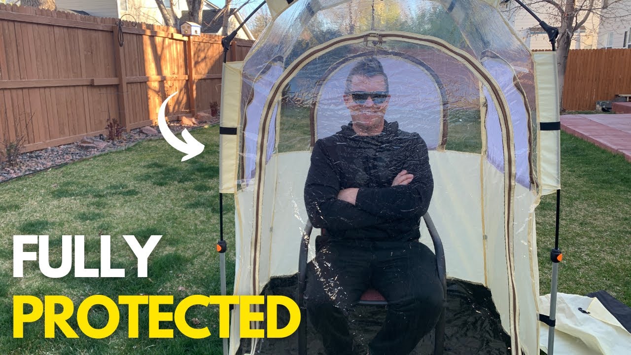 How You Get Full Protection From This All Weather Bubble Tent