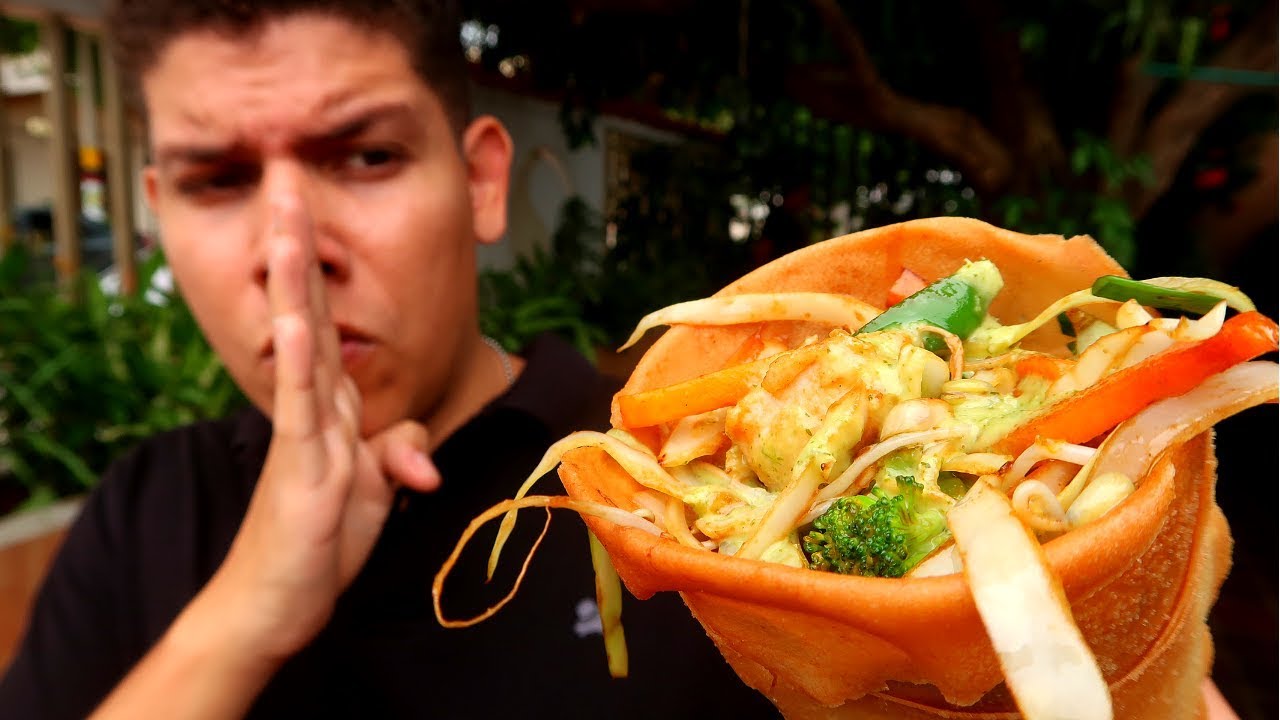 Comida RÁPIDA ASIÁTICA en BARRANQUILLA 🍘 Comida callejera