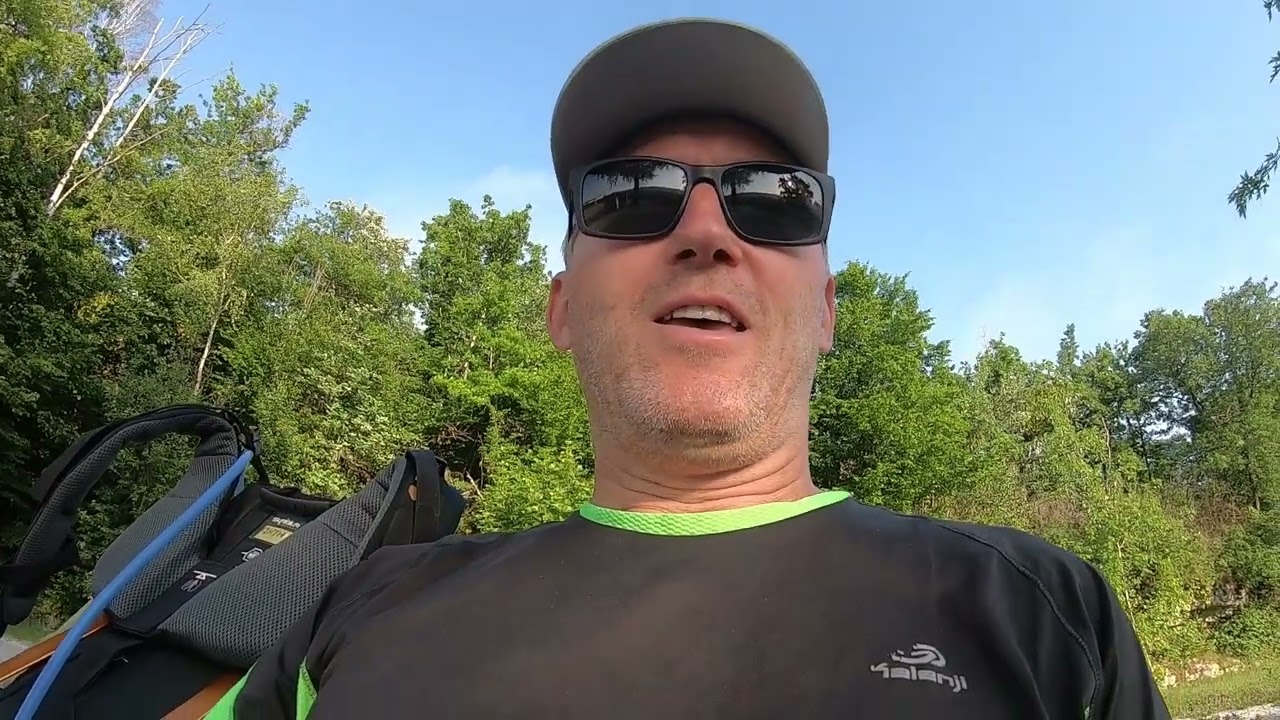 j'ose enfin mon premier bivouac !!  le tour du lac de Vouglans en 3 jours