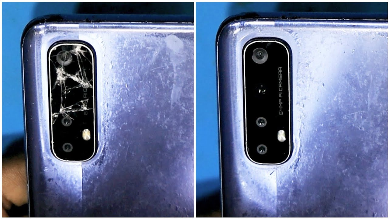 realme 7 camera glass replacement / realme 7 camera glass change