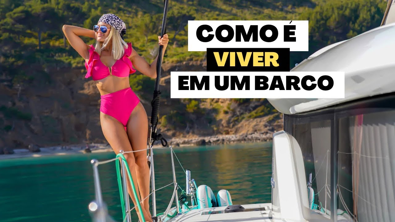 COMO É MORAR EM UM BARCO NA EUROPA I Mallorca, Espanha Ep 96