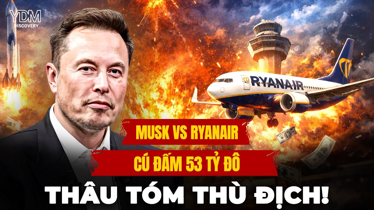 Elon Musk dọa mua lại toàn bộ Ryanair: Kịch bản “Twitter 2.0” có tái diễn? ⧉