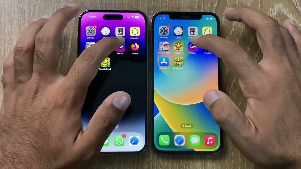 IPHONE 14 PRO vs IPHONE 12 PRO - SPEED TEST!!