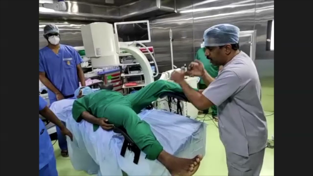 OR Setup for PCNL