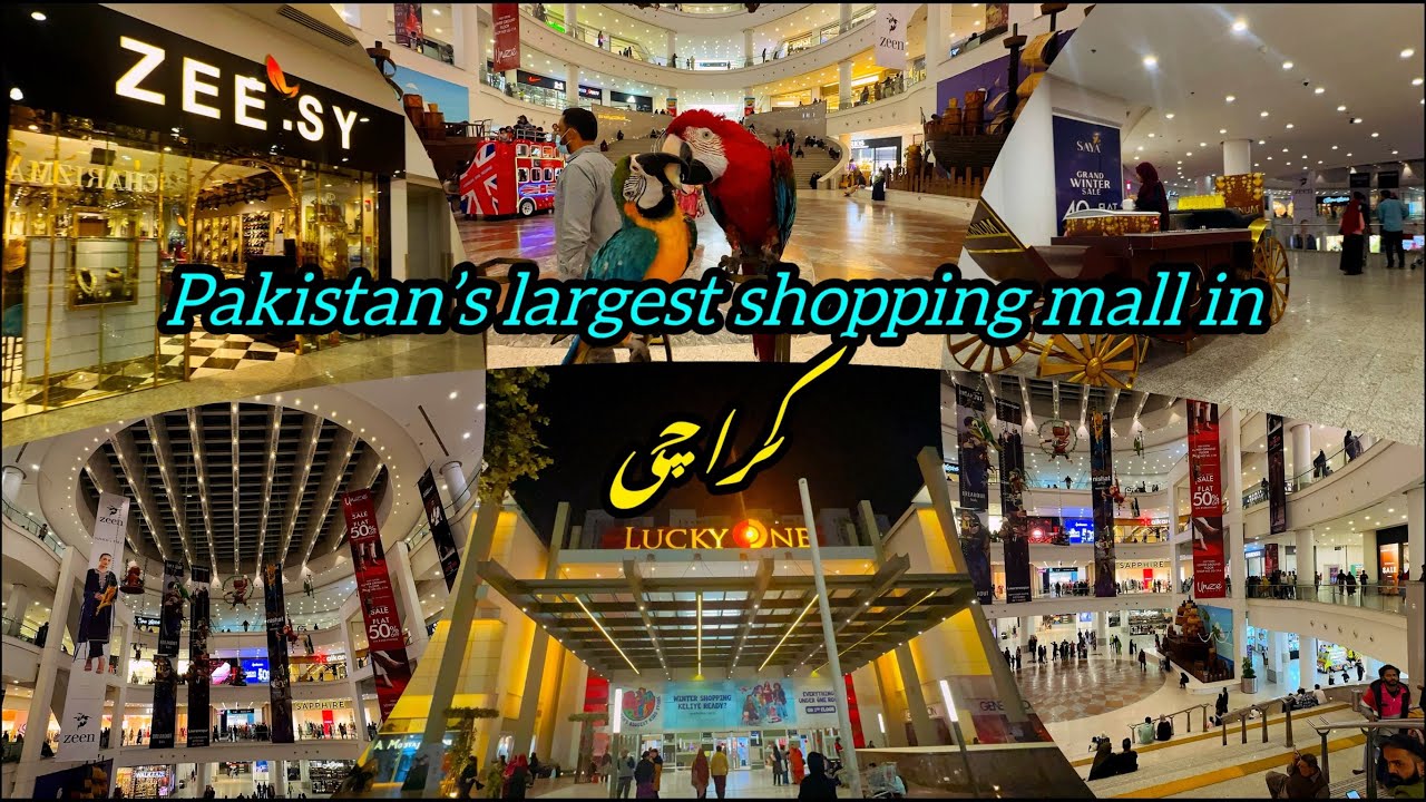 Pakistan’s Largest Shopping Mall in Karachi | Public Place | Food Court | Play Area | Energetic Vibe